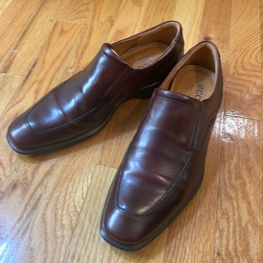 Ecco Men's Brown Dress Shoes (Worn Once, Size 11)